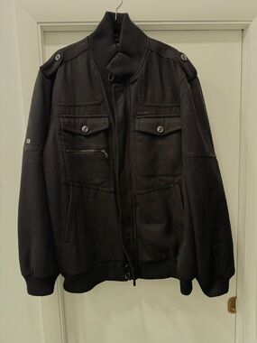 ROCAWEAR, Vintage Y2K, Bomber/Military Utility Jacket, Men’s 4XL
